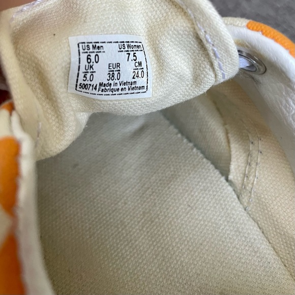 Vans Era Checkerboard Blue/ Yellow/ Red - Picture 5 of 5